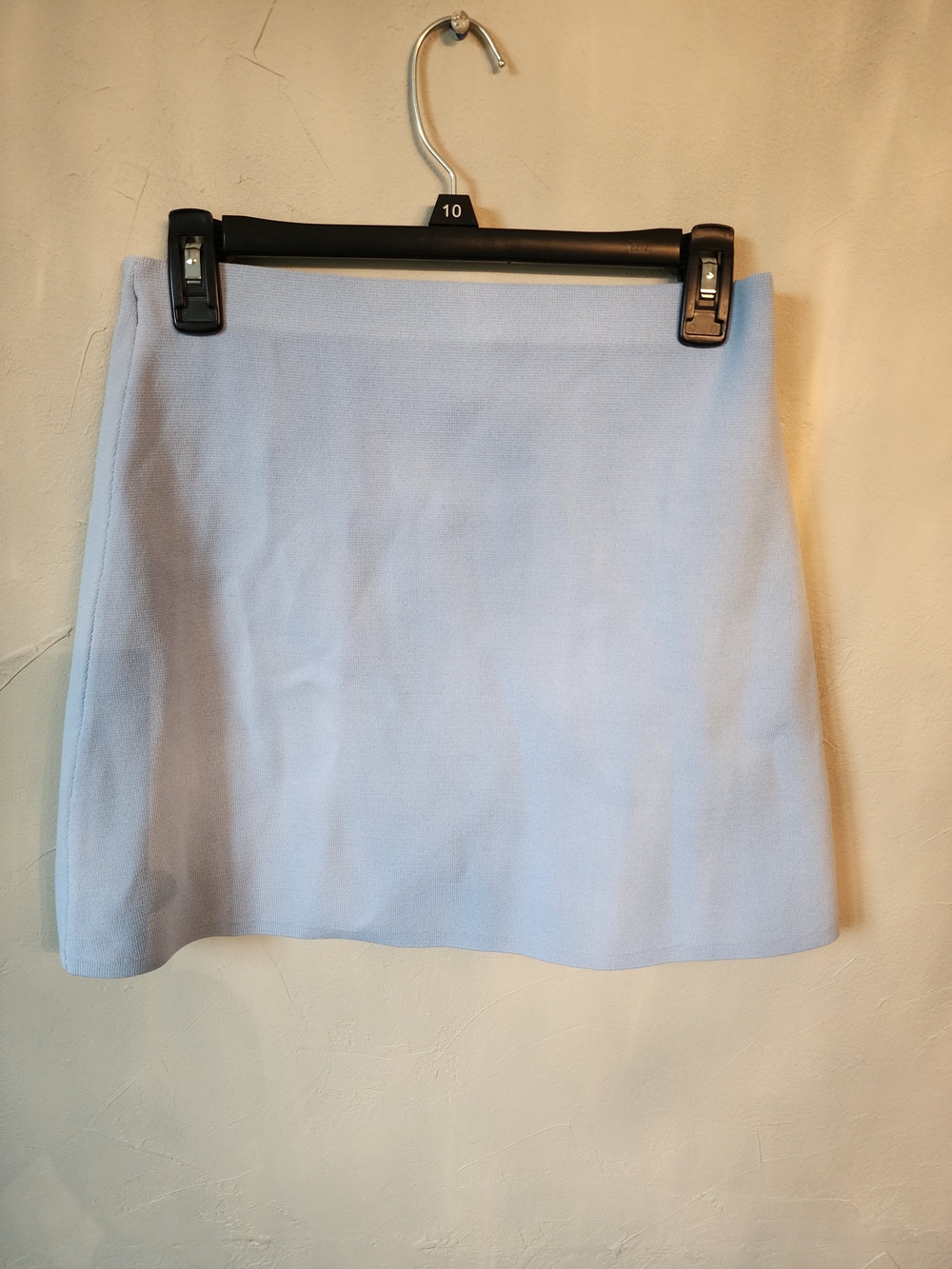 Zara Pastel Blue Mini Skirt Size Medium